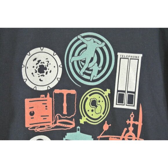 Time Machines T-Shirt Busted Tees Mens Medium New - Picture 2 of 5